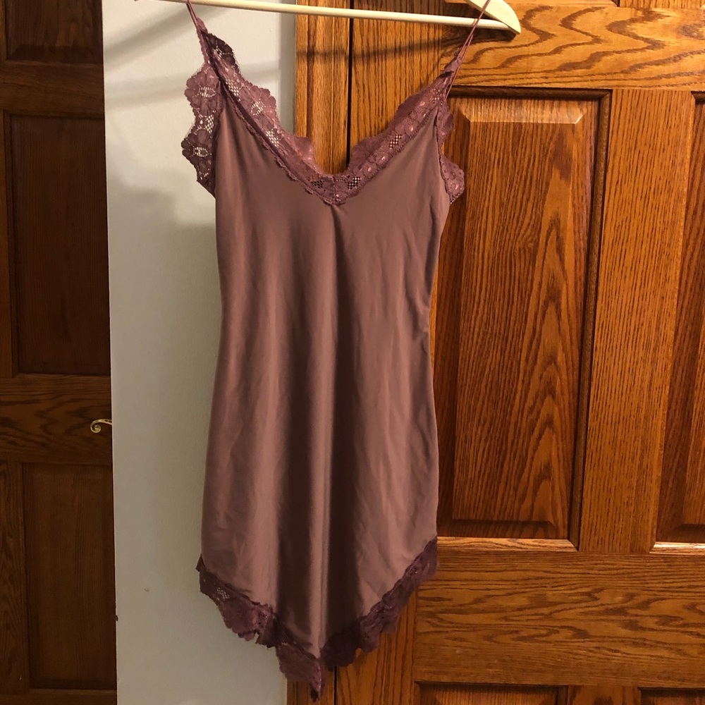 Mauve mini dress from PLT with tags never worn